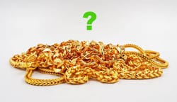 un bel pò di oro da far valutare in base a molte variabili che ne influenzano il prezzo
